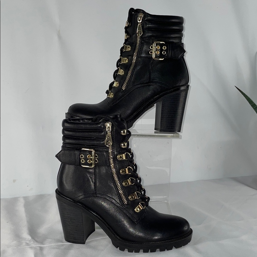 GBG LOS ANGELES JAYLEE COMBAT BOOTIES FTL-12-008